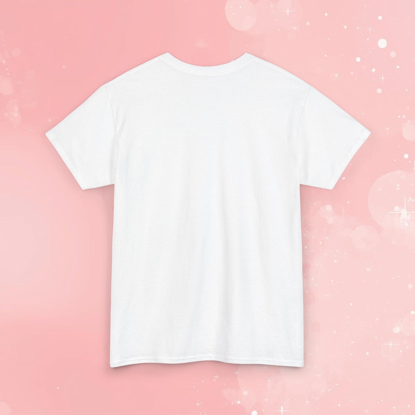 Angel Wings Heart T-Shirt — Pink Glitter Winged Heart Graphic Tee