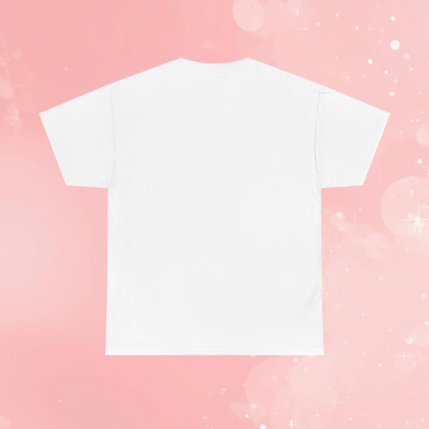 Angel Wings Heart T-Shirt — Pink Glitter Winged Heart Graphic Tee