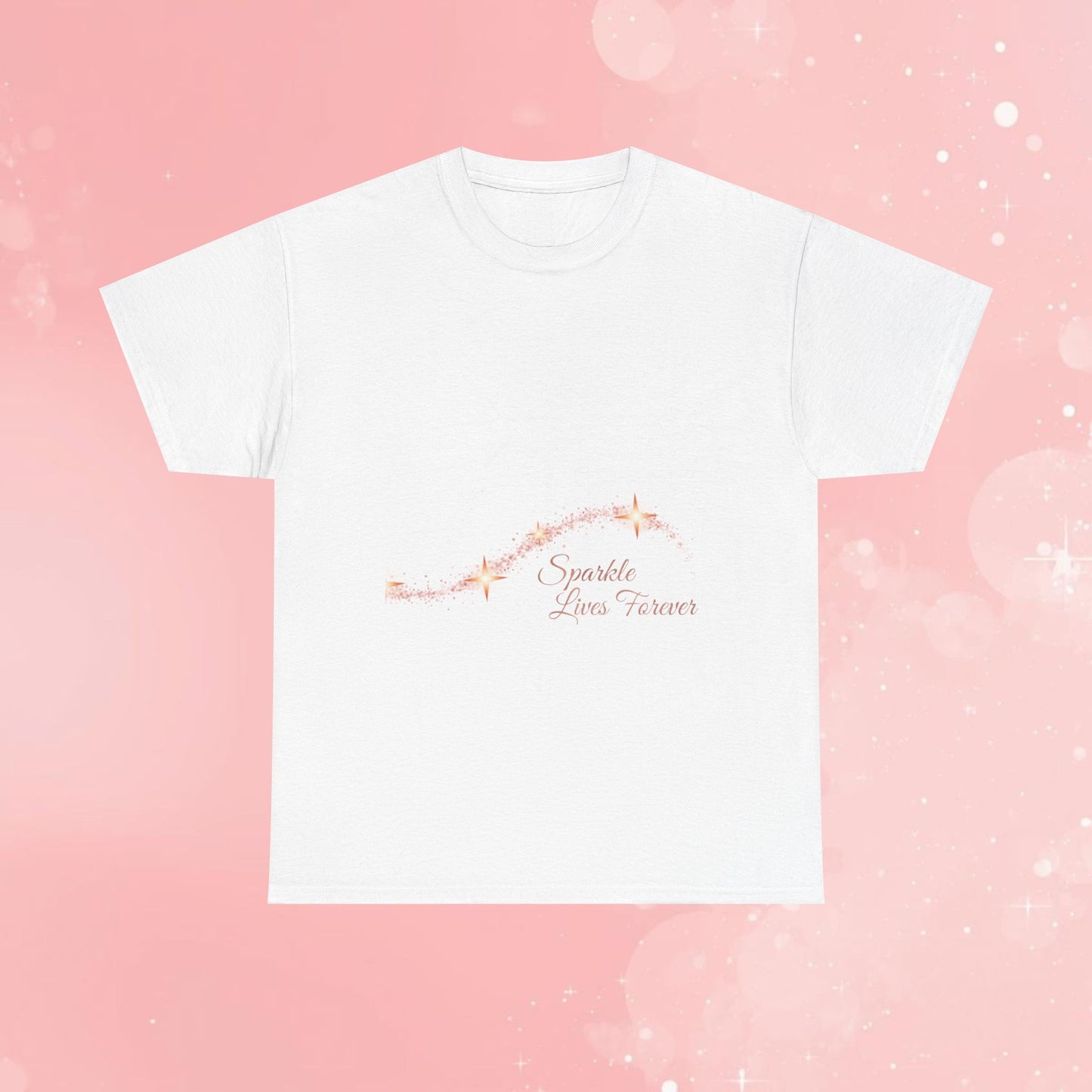 Celestial Sparkle Tee — "Wishing Upon Dreams" Minimal Star Trail T-Shirt